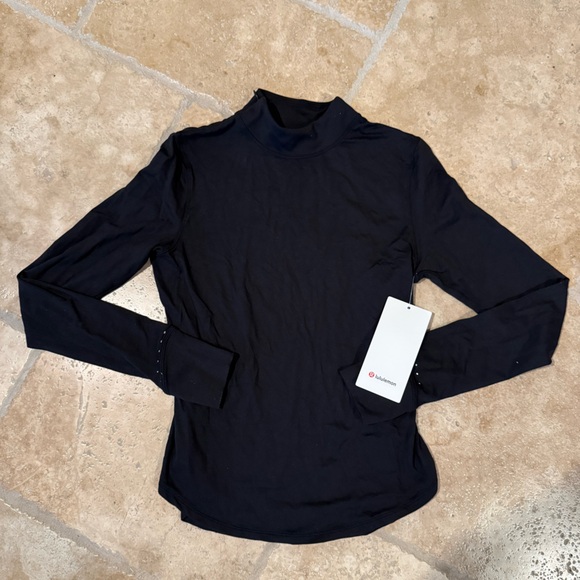 lululemon athletica Tops - NWT lululemon Rulu ™ Running
Long-Sleeve Mock Neck Size 6